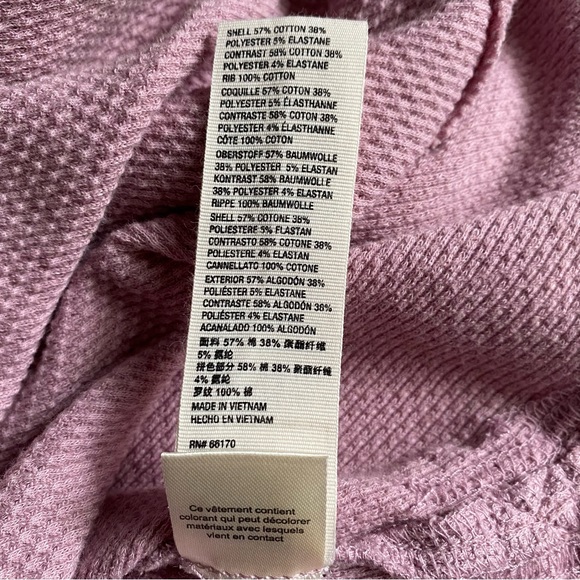 Free People Heart to Heart Henley Mauve S - Picture 8 of 12